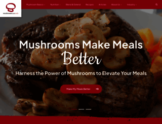 mushrooms.ca screenshot