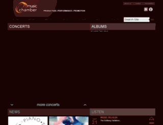music-chamber.com screenshot