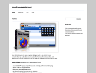 music-converter.net screenshot