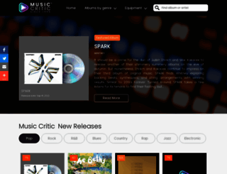 music-critic.com screenshot
