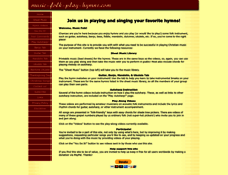 music-folk-play-hymns.com screenshot