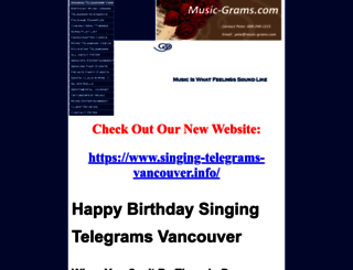 music-grams.com screenshot