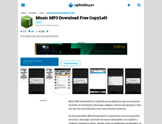 music-mp3-download-free-copyleft.uptodown.com screenshot