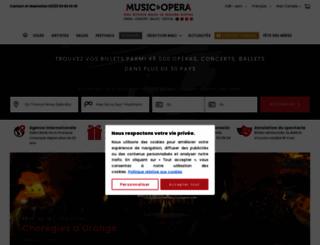 music-opera.com screenshot