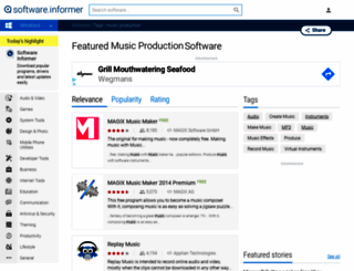music-production.software.informer.com screenshot