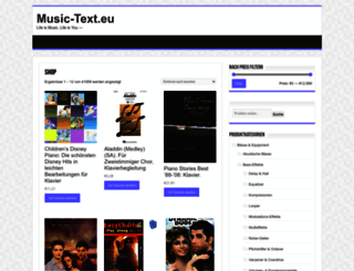 music-text.eu screenshot