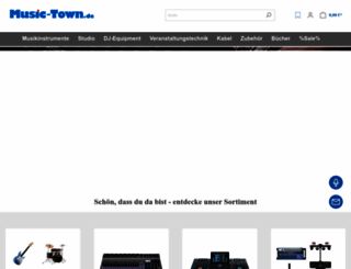 music-town.de screenshot