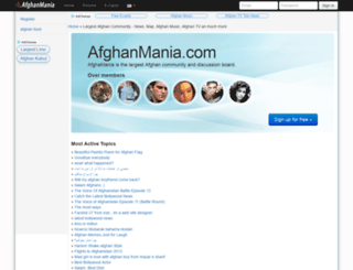 music.afghanmania.com screenshot