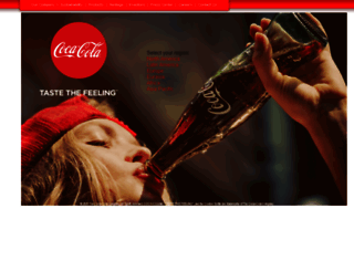 music.coca-cola.com screenshot