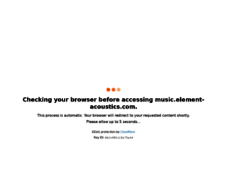 music.element-acoustics.com screenshot