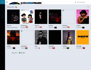 music.globalmusicproject.org screenshot