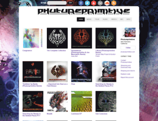 music.phutureprimitive.com screenshot