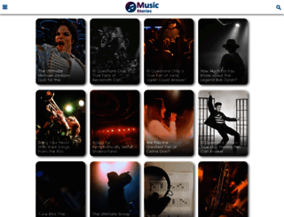 music.visualstories.com screenshot