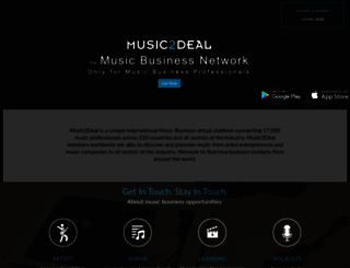 music2deal.com screenshot