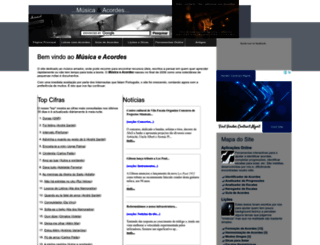 musica-e-acordes.com screenshot