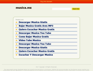 musica.mx screenshot