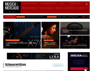 musicaemercado.com.br screenshot