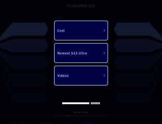 musicafee.xyz screenshot