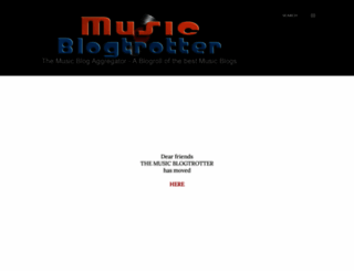 musicaggregator.blogspot.com screenshot