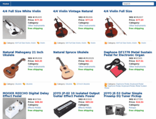 musical-instrumentsonline.com screenshot