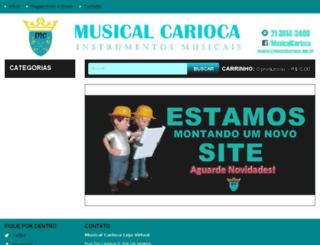 musicalcarioca.com.br screenshot