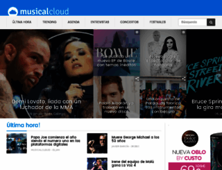 musicalcloud.com screenshot