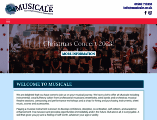 musicale.co.uk screenshot
