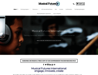 musicalfuturesinternational.org screenshot