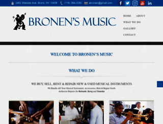 musicalinstrumentrepairsbronx.com screenshot