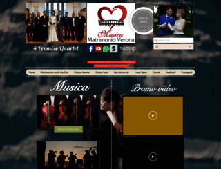 musicamatrimonioverona.com screenshot