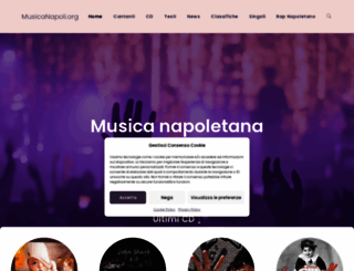 musicanapoli.org screenshot