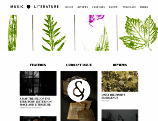 musicandliterature.org screenshot