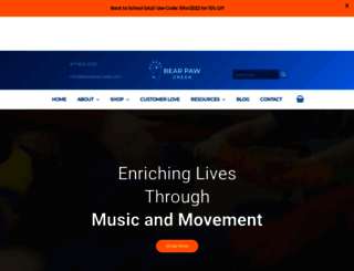 musicandmovementproducts.com screenshot