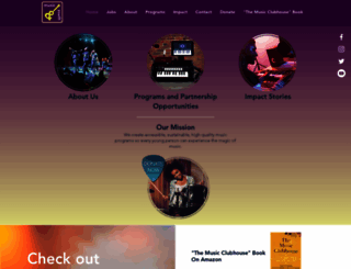 musicandyouth.org screenshot