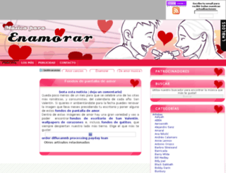 musicaparaenamorar.com screenshot
