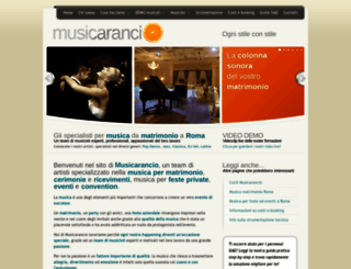 musicarancio.it screenshot