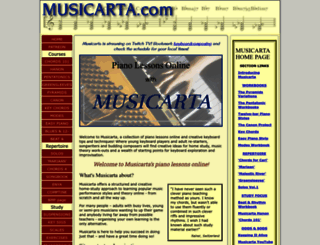 musicarta.com screenshot