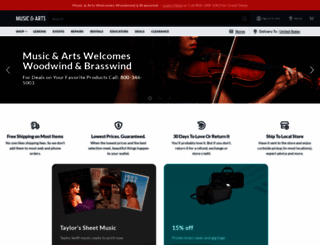 musicarts.com screenshot