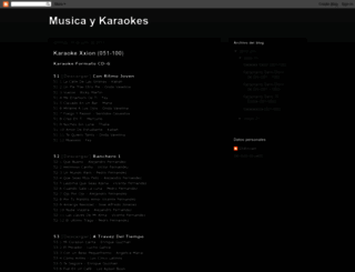 musicaykaraokes.blogspot.mx screenshot