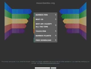 musicbambo.org screenshot