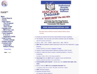 musicbookdeluxe.com screenshot