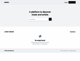musicbrackts.com screenshot