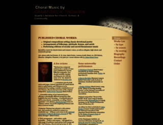 musicbythoburn.com screenshot