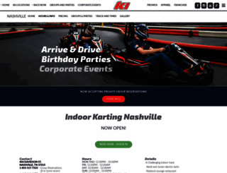 musiccityindoorkarting.com screenshot