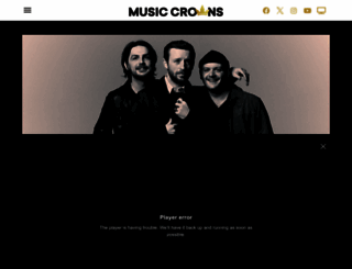 musiccrowns.org screenshot