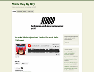 musicdaybyday.wordpress.com screenshot