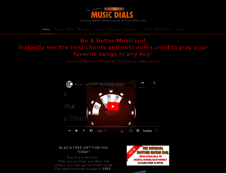 musicdials.com screenshot