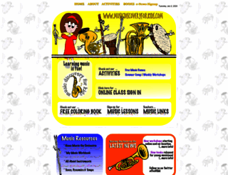 musicdiscoveryforkids.com screenshot