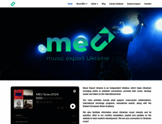 musicexportukraine.com screenshot