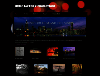 musicfactorypromotions.com screenshot